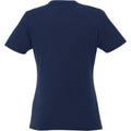 Navy - Back - Elevate Womens-Ladies Heros Short-Sleeved T-Shirt