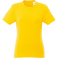 Yellow - Front - Elevate Womens-Ladies Heros Short-Sleeved T-Shirt