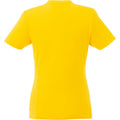 Yellow - Back - Elevate Womens-Ladies Heros Short-Sleeved T-Shirt