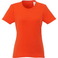 Orange - Front - Elevate Womens-Ladies Heros Short-Sleeved T-Shirt