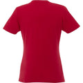 Red - Back - Elevate Womens-Ladies Heros Short-Sleeved T-Shirt