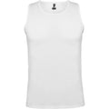 White - Front - Roly Childrens-Kids Andre Sports Vest Top