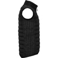 Solid Black - Side - Roly Childrens-Kids Oslo Insulated Body Warmer