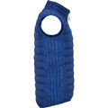 Electric Blue - Side - Roly Childrens-Kids Oslo Insulated Body Warmer