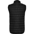 Solid Black - Back - Roly Childrens-Kids Oslo Insulated Body Warmer