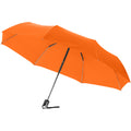 Orange - Front - Bullet 21.5in Alex 3-Section Auto Open And Close Umbrella