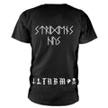 Black - Back - Taake Unisex Adult Stridens Hus T-Shirt