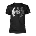 Black - Front - Wardruna Unisex Adult Kvitravn Organic T-Shirt