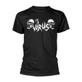 Black - Front - Virus Unisex Adult Logo T-Shirt