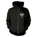 Black - Front - Saxon Unisex Adult ESTD 1979 Full Zip Hoodie