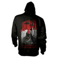 Black - Back - Death Unisex Adult The Sound Of Perseverance Full Zip Hoodie