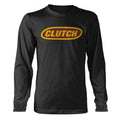 Black - Front - Clutch Unisex Adult Classic Logo Long-Sleeved T-Shirt