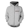 Grey - Front - Burzum Unisex Adult Filosofem 2 Full Zip Hoodie