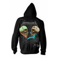 Black - Back - Metallica Unisex Adult Sad But True Full Zip Hoodie