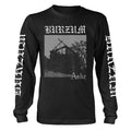 Black - Front - Burzum Unisex Adult Aske Long-Sleeved T-Shirt