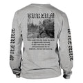 Grey - Back - Burzum Unisex Adult Filosofem 3 Long-Sleeved T-Shirt