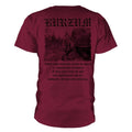 Maroon - Back - Burzum Unisex Adult Filosofem 3 T-Shirt