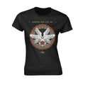 Black - Front - Harakiri For The Sky Womens-Ladies Arson Fire T-Shirt