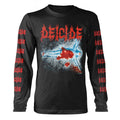 Black - Front - Deicide Unisex Adult Once Upon The Cross T-Shirt
