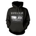 Black - Front - Burzum Unisex Adult Aske 2013 Hoodie