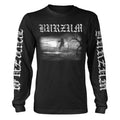 Black - Front - Burzum Unisex Adult Aske 2013 Long-Sleeved T-Shirt