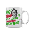 White-Green-Red - Side - Elf Omg Santa Mug