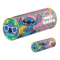 Pink-Blue - Front - Lilo & Stitch You're My Fave Barrel Pencil Case