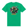 Green - Back - Black Adam Unisex Adult Cyclone T-Shirt