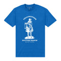 Royal Blue - Front - Yellowstone Unisex Adult Montana T-Shirt