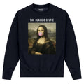 Black - Front - Apoh Unisex Adult Selfie Da Vinci Sweatshirt