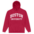 Maroon - Front - Boston University Unisex Adult Hoodie