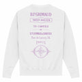 White - Back - Apoh Unisex Adult Tarot British Museum Sweatshirt