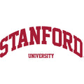 Black - Side - Park Fields Unisex Adult Stanford University Script Sweatshirt