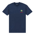 Navy Blue - Front - Castrol Unisex Adult Pocket Print T-Shirt