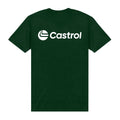 Dark Green - Back - Castrol Unisex Adult Mono Pocket Print T-Shirt