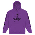 Purple - Front - Yu-Gi-Oh! Unisex Adult Outline Hoodie