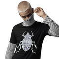Black - Lifestyle - Beetlejuice Unisex Adult Beetle T-Shirt