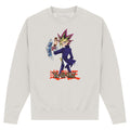 Natural - Front - Yu-Gi-Oh! Unisex Adult Yami Yugi Sweatshirt