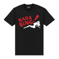 Black - Front - The Sopranos Unisex Adult Badabing! T-Shirt