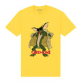 Yellow - Front - Gremlins Unisex Adult Flasher T-Shirt