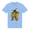 Light Blue - Front - Gremlins Unisex Adult Flasher T-Shirt
