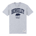 Heather Grey - Front - Berkeley Unisex Adult Bear T-Shirt