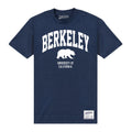 Navy Blue - Front - Berkeley Unisex Adult Bear T-Shirt