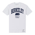 White - Front - Berkeley Unisex Adult Bear T-Shirt