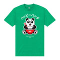 Celtic Green - Front - TORC Unisex Adult Happy Panda T-Shirt