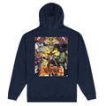 Navy Blue - Back - Yu-Gi-Oh! Unisex Adult Poster Hoodie