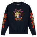 Black - Front - Yu-Gi-Oh! Unisex Adult Portrait Sweatshirt