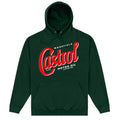 Dark Green - Front - Castrol Unisex Adult Registered Logo Hoodie