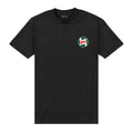 Black - Front - Castrol Unisex Adult Logo Pocket Print T-Shirt