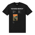 Black - Front - Apoh Unisex Adult Edvard Munch T-Shirt